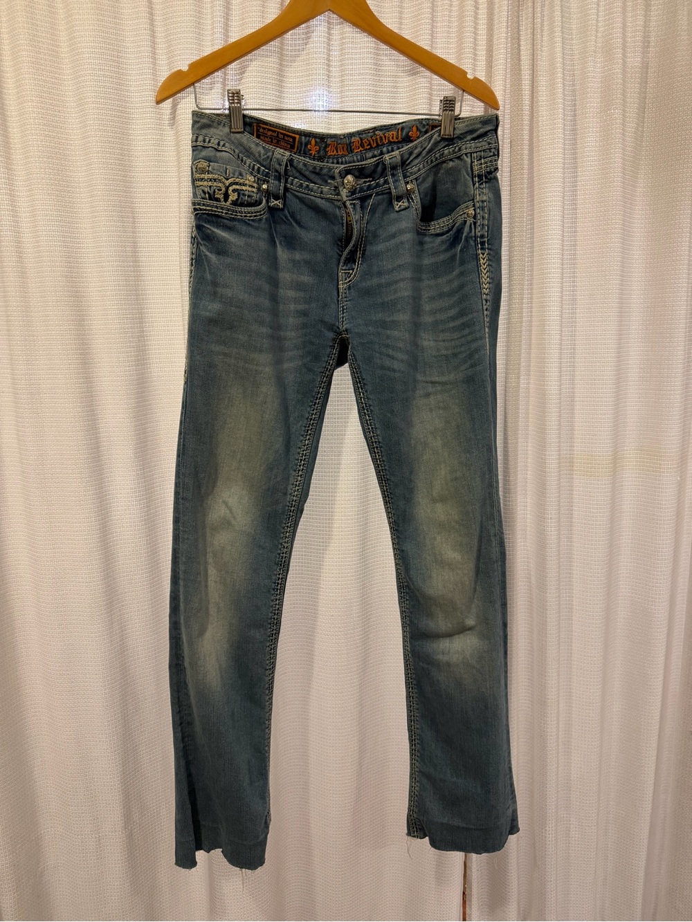 Rock revival collectors Y2K Blue Denim Jeans - 31
